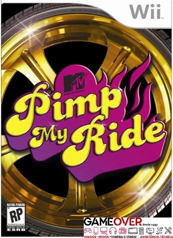 WII MTV PIMP MY RIDE - USADO