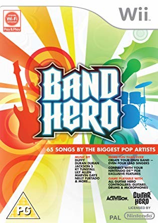 WII BAND HERO IT/FR/DE/ES/EN - USADO