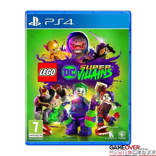 PS4 LEGO DC SUPER VILLAINS - USADO
