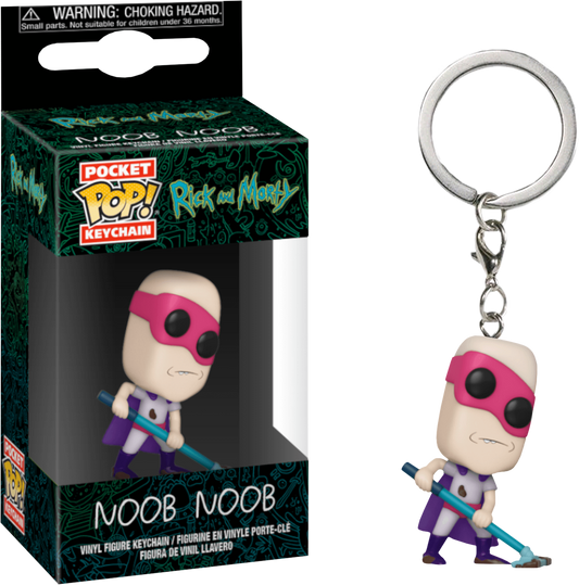 Funko POP! Keychain Rick & Morty - Noob-Noob Vinyl Figure 4cm