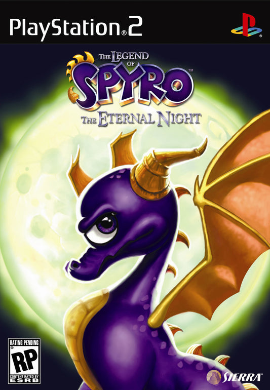 PS2 The Legend of Spyro The Eternal Night - USADO