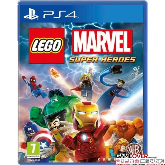 PS4 LEGO MARVEL SUPER HEROES - USADO