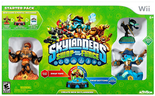 WII SkyLanders Swap Force Starter Pack - USADO