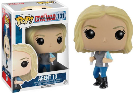 Funko POP Marvel: Captain America 3: Civil War Action Figure - Agent 13
