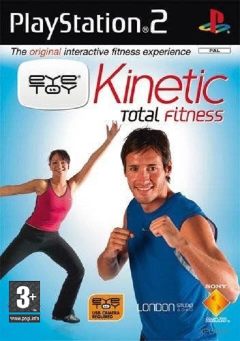 PS2 EYE TOY KINETIC TOTAL FITNESS - USADO