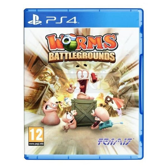 PS4 WORMS BATTLEGROUNDS - USADO
