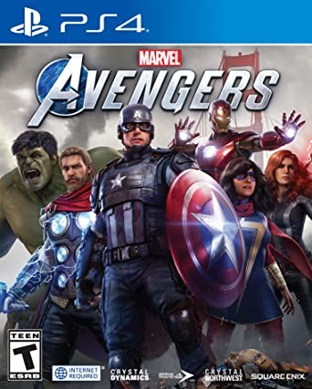 PS4 MARVELS AVENGERS - USADO