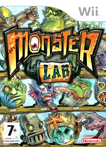 WII MONSTER LAB - USADO