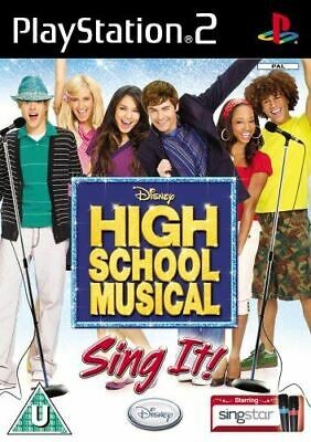PS2 HIGH SCHOOL MUSICAL SING IT! - USADO