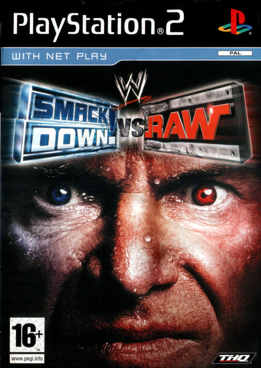 PS2 SmackDown! vs. Raw - USADO