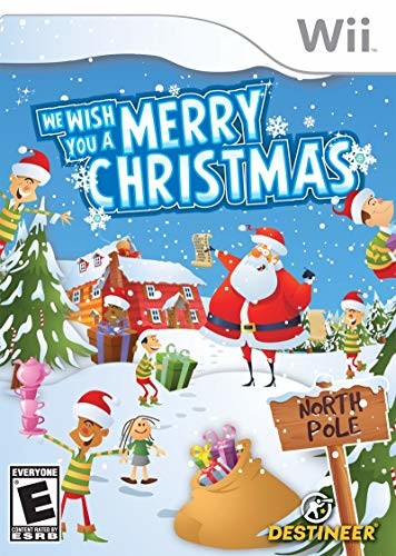 WII N WE WISH YOU A MERRY CHRISTMAS - USADO