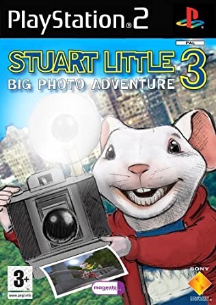 PS2 STUART LITTLE 3 UMA GRANDE AVENTURA FOTOGRAFICA - USADO