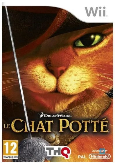 WII LE CHAT POTTE Gato da Botas - USADO