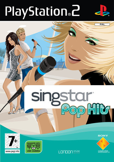 PS2 Singstar Pop Hits - USADO