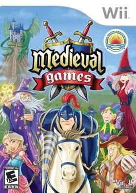 WII MEDIEVAL GAMES - USADO