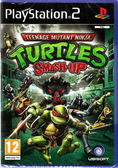 PS2 TEENAGE MUTANT NINJA TURTLES SMASH-UP - USADO