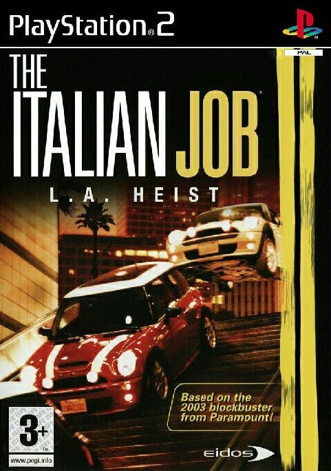 PS2 The Italian Job L.A. Heist - USADO