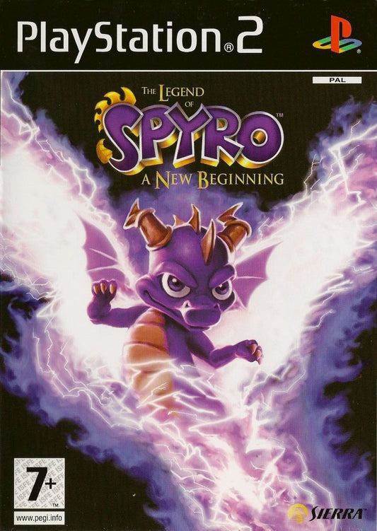 PS2 The Legend of Spyro A New Beginning - USADO