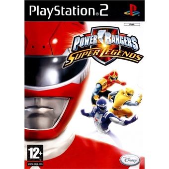 PS2 POWER RANGERS SUPER LEGENDS - USADO