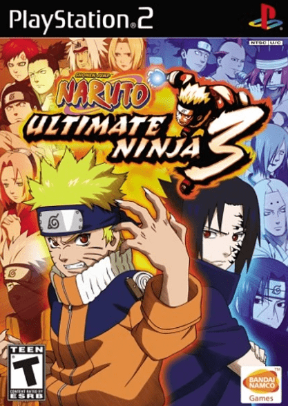 PS2 NARUTO ULTIMATE NINJA 3 - USADO