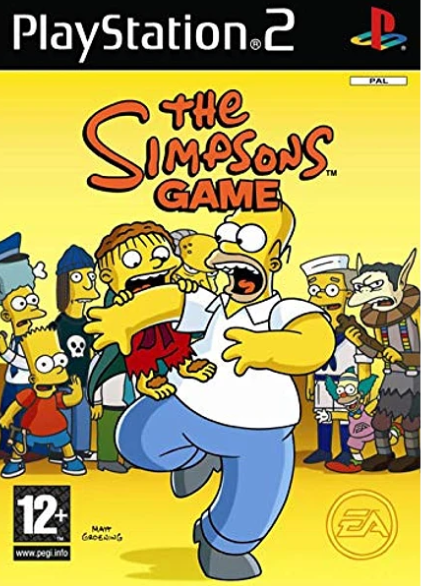 PS2 OS SIMPSONS O JOGO - USADO