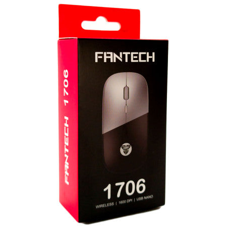 Rato Wireless Fantech 1706 Silver - NOVO
