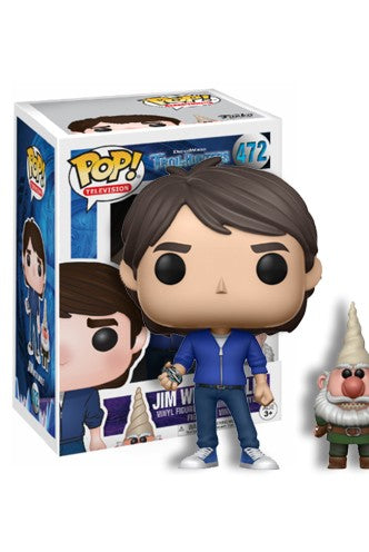 Funko Pop Television Series Funko Trollhunters #472 Jim With Amulet Vinyl Figure