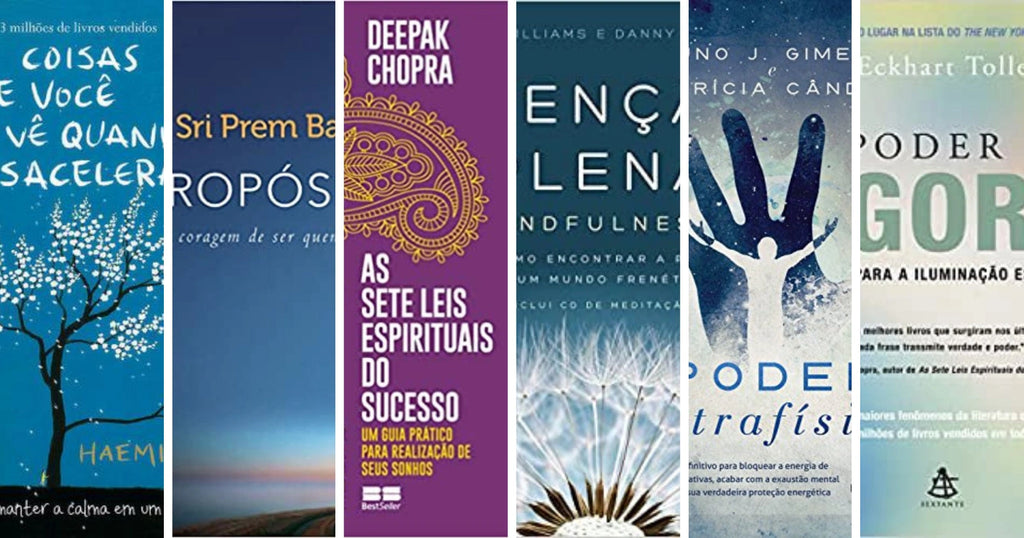 DESENVOLVIMENTO PESSOAL E ESPIRITUAL LIVROS