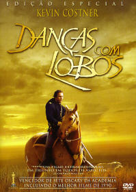 DVD Danças Com Lobos - USADO