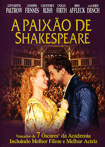 DVD - A Paixão de Shakespeare - USADO