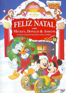 DVD Feliz Natal Com Mickey Donald E Amigos - USADO