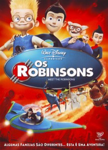DVD Os Robinsons - Usado