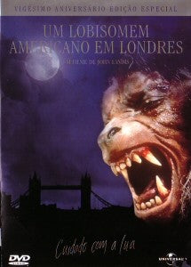 DVD Um lobisomem Americano em London-USADO