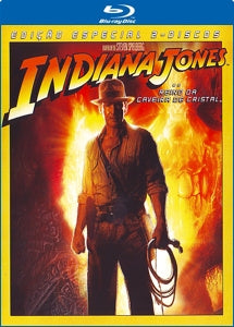 BLU-RAY Indiana Jones e o Reino da Caveira de Cristal - Usado