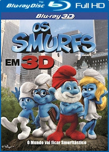 BLU-RAY Os Smurfs - USADO