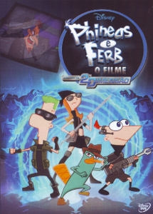 DVD Phineas E Ferb – O Filme – 2-Zoll-Dimension-USADO