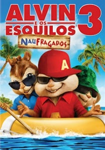 DVD Alvin e os Esquilos 3 - Naufragados Edição Especial - USADO