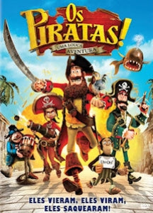 DVD Os Piratas Uma Louca Aventura - USADO