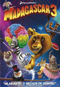 DVD - Madagáscar 3 - USADO