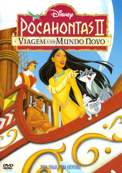 DVD Pocahontas 2 - Viagem a um Mundo - USADO