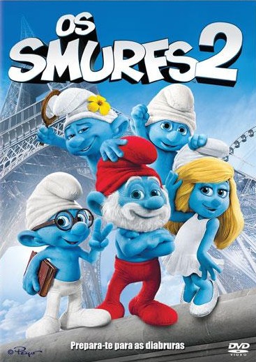 DVD Os Smurfs 2-USADO