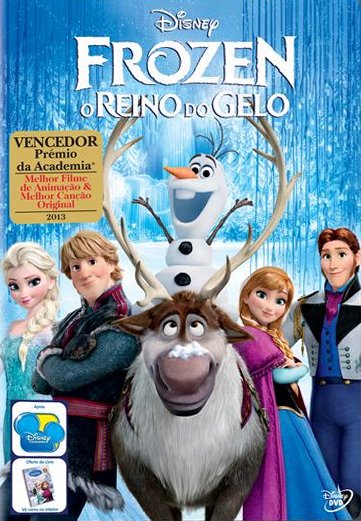 DVD Frozen O Reino Do Gelo - USADO