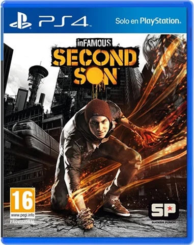 PS4 INFAMOUS SECOND SON - USADO