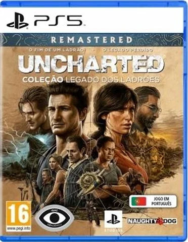 PS5 Uncharted: Legacy of Thieves Collection (REMASTERED)- USADO