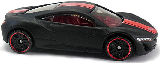 Hot Wheels '12 Acura NSX Concept Car Matte Black Red Stripe Multipacks Exclusive (loose) - USADO