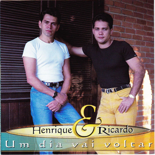 CD - HENRIQUE & RICARDO UM DIA VAI VOLTAR - USADO