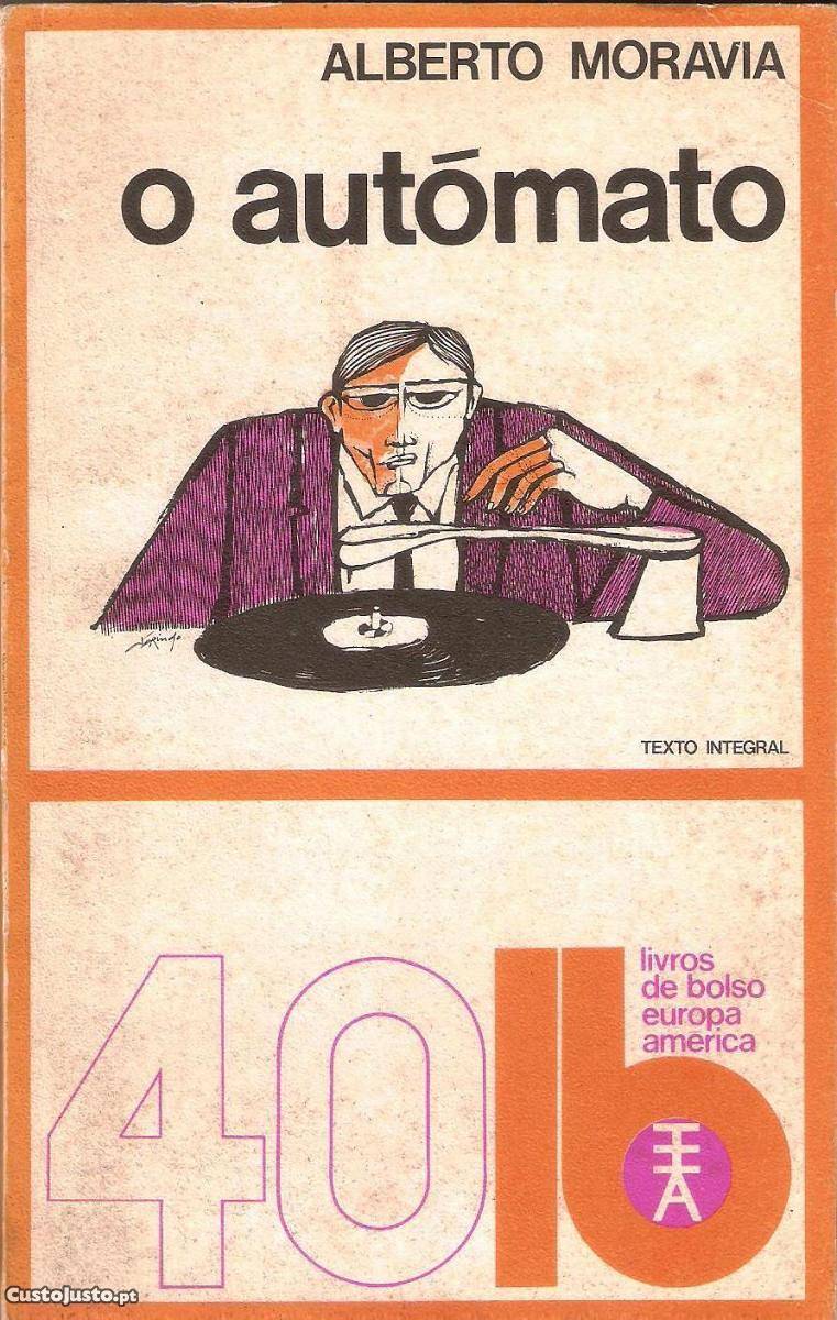 LIVRO O Autómato de Alberto Moravia - USADO