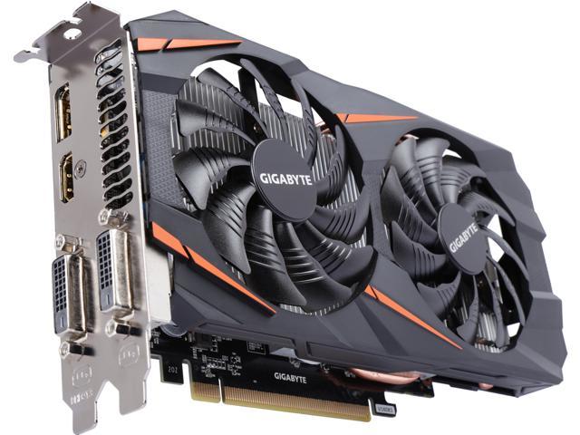 Placa Gráfica Gigabyte GeForce GTX 1060 Windforce OC 3GB GDDR5 - GV-N1060WF2OC-3GD - USADO