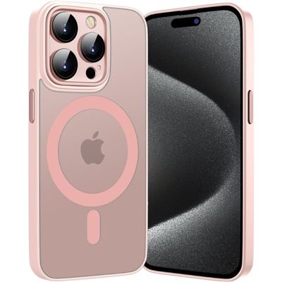 Capa Magsafe Translucido Pink Iphone 11 Pro