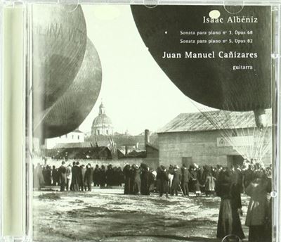 CD - Piano Sonata No.3 & 5 - JUAN MANUEL CANIZARES - ISAAC ALBÉNIZ - USADO